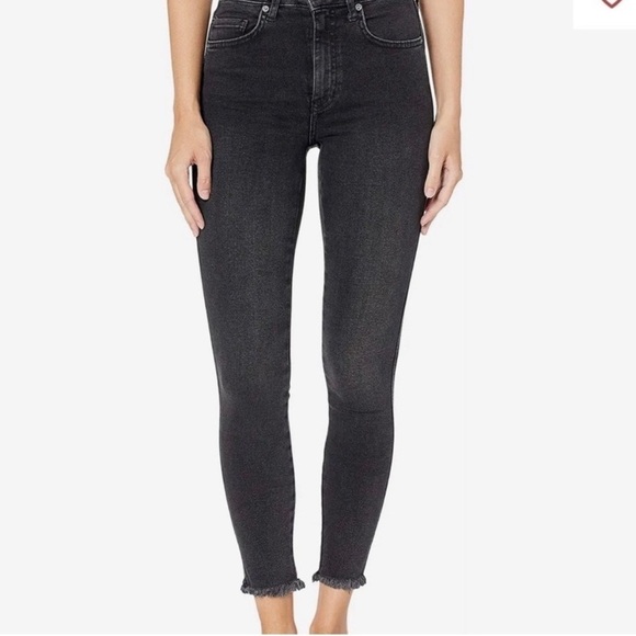 Free People Raw High Rise Jeggings - Picture 1 of 6